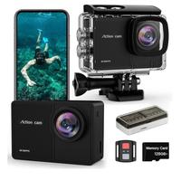 TIMNUT 4K 60FPS Action Cam, 40M Fotocamera