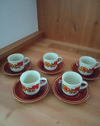tazzine vintage anni '70 in porcellana Weidmann 
