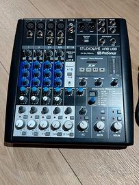 PRESONUS MIXER STUDIOLIVE AR8 usb studio live