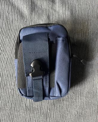 Marsupio tattico da cintura blu