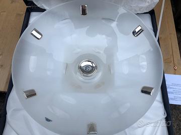 Centrotavola in vetro e argento - Cecconi Valerio