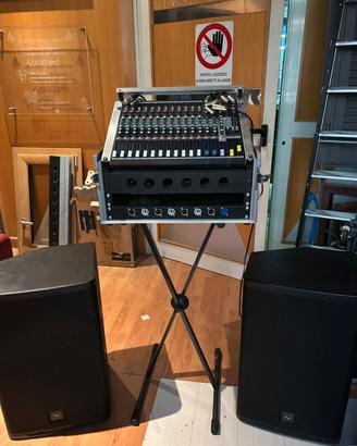 Impianto Audio per piano bar e Dj