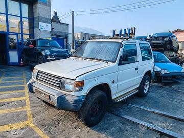 RICAMBI USATI MITSUBISHI PAJERO ANNO 1995 2.5 DIES
