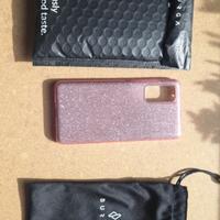 Cover BURGA glitter rosa per Samsung s20 FE