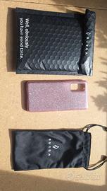 Cover BURGA glitter rosa per Samsung s20 FE