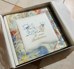 Album neonato 30x30 nuovo in pelle