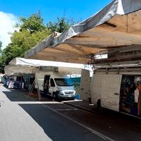 furgone sprinter  con tenda