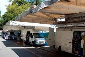 furgone sprinter  con tenda