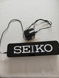 insegna luminosa Seiko