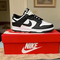 Nike Dunk Low Nere e Bianche 43 Nuove, Originali