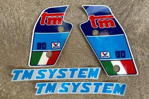 Adesivi moto TM 80 1990