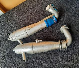 Marmitte vintage per automodelli RC