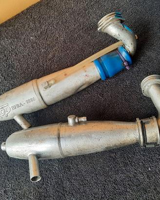 Marmitte vintage per automodelli RC