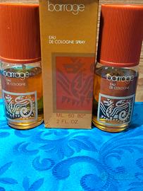 profumo vintage rarissimo barrage Eau de Cologne.