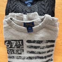 Maglioni cotone Ralph Lauren bimba 7 anni