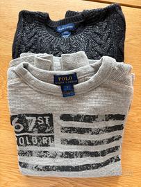 Maglioni cotone Ralph Lauren bimba 7 anni