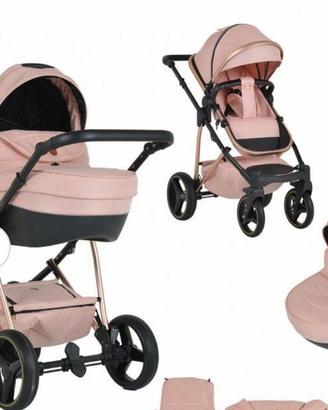 Trio Florence Moni rosa,set tre pezzi