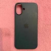 iPhone 16 Plus - Cover Verde Lago in Silicone