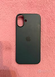 iPhone 16 Plus - Cover Verde Lago in Silicone