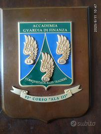 crest  guardia di finanza 93°corso allievi ufficia