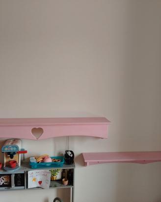mensole rosa