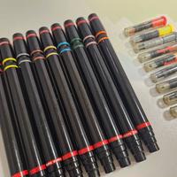 Set completo 9 Rapidograph Koh I Noor Rotring