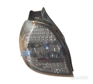 FANALI A LED RENAULT CLIO 05-09 FONDO CROMATO AFFU
