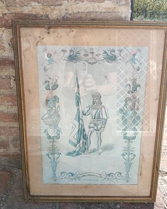 stampa Contrada dell Oca Firenze 