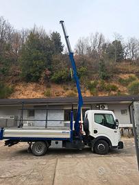 Renault Maxity con Gru Benelli su Telaio +Cassone
