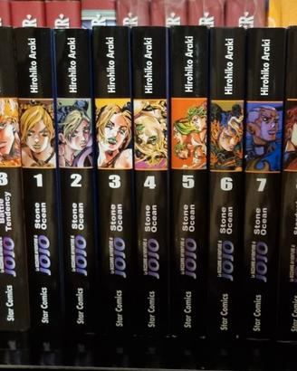 Manga Le Bizzarre Avventure di JOJO Volumi 1-7