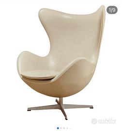 Poltrona Egg vintage Fritz Hansen