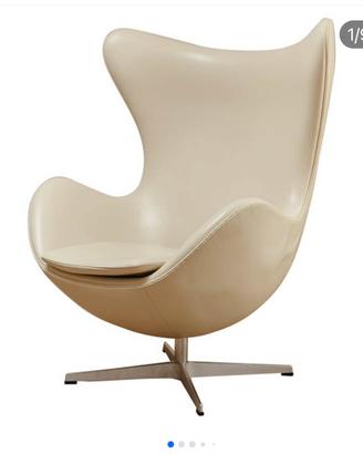 Poltrona Egg vintage Fritz Hansen