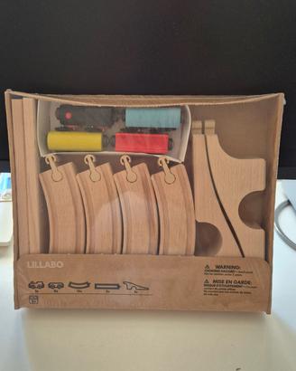 IKEA lillabo Trenino in Legno con Binari