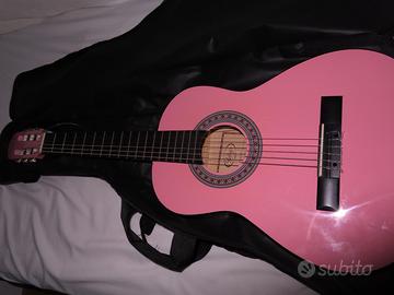 Chitarra rosa