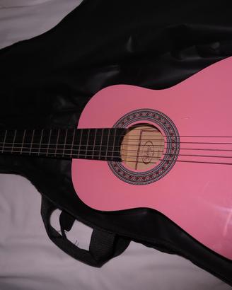 Chitarra rosa
