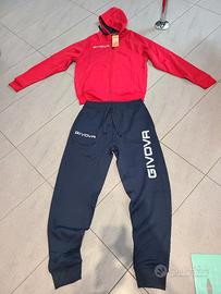 Tuta Givova King sportiva unisex taglia L