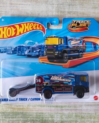 5Hot Wheels Scania Rally Truck Camion