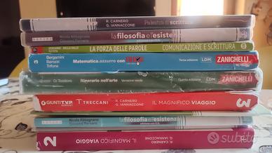 libri scolastici in uso a Scienze Umane Joyce