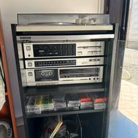 Impianto stereo techics vintage