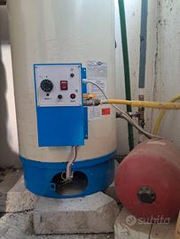 Scaldabagno a gas ad accumulo - caldaia -
