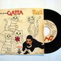 45 giri del'76–Ricchi e Poveri-Storia di una gatta