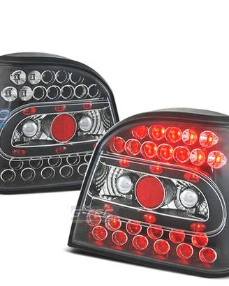 FANALI A LED VOLKSWAGEN VW GOLF 3 91-97 NERO