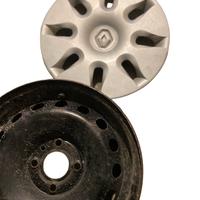 Cerchi in ferro e copricerchio 14” renault twingo