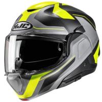 HJC modulare F100 grigio/giallo - taglia M