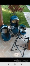 Passeggino trio Hauck completo usato poco
