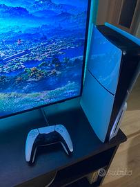 Ps5 con lettore cd+ completa di giochi - come nv