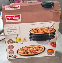 set cottura 4 pizze zenker