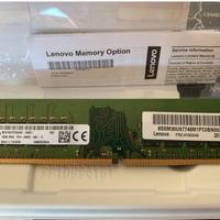 N° 2 banchi Ram 16gb Lenovo pc desktop gaming