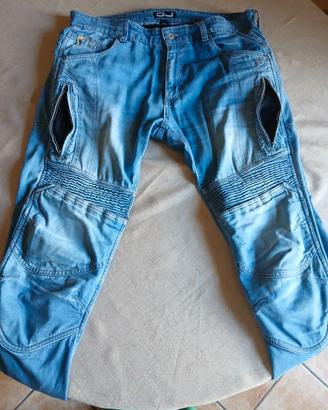 Pantalone moto Jeans OJ tg 52