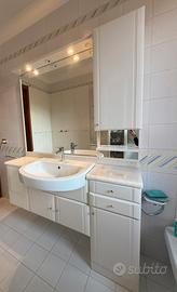 Mobile bagno con specchiera (no rubinetto)